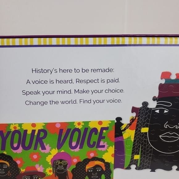 EEBOO puzzle 1000 piece Find your voice puzzle 23 x 23 in New never used - Picture 7 of 12